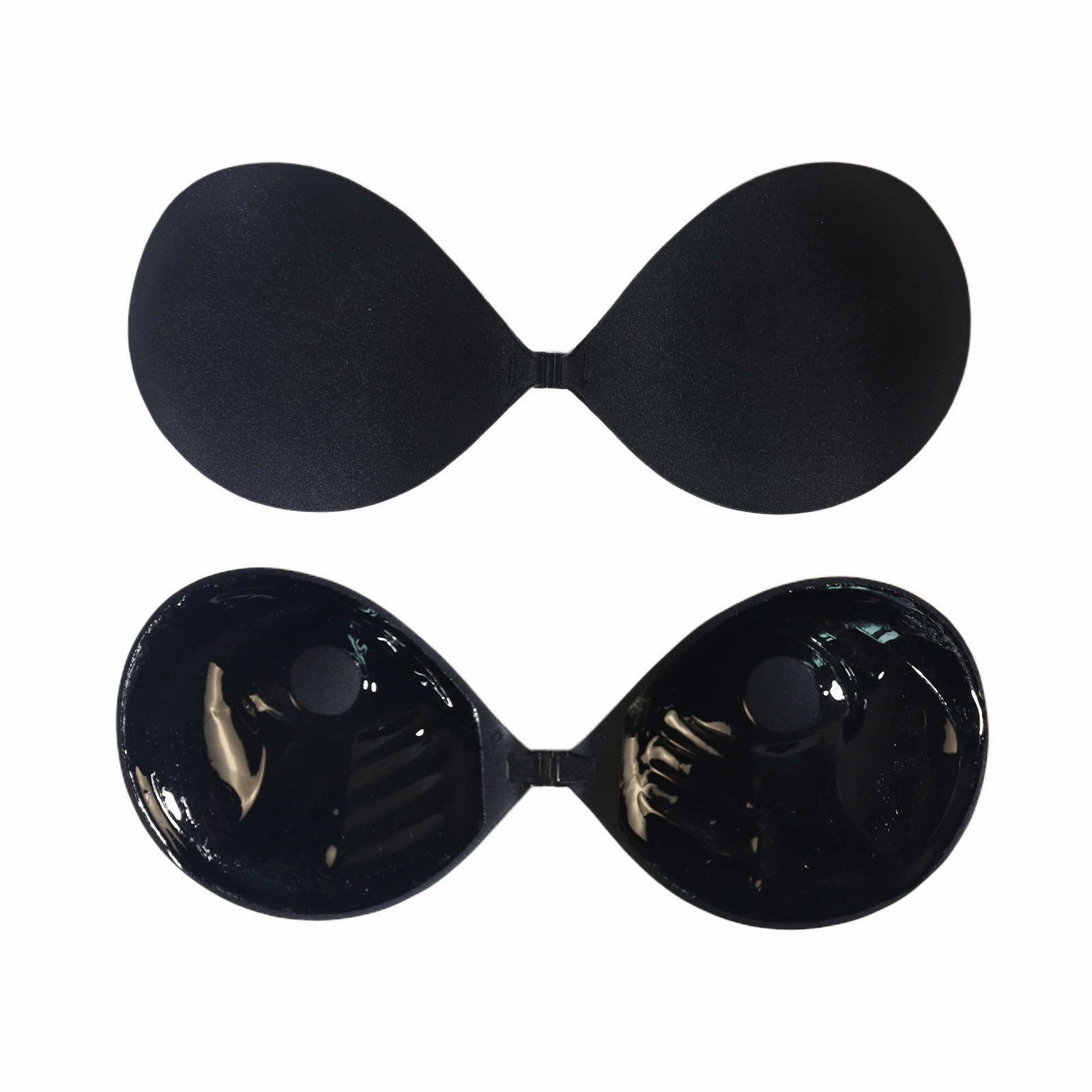 Venta directa de fábrica, almohadillas para el pecho en forma de palma 3D, invisibles, push-up, transpirables, para aumento de busto pequeño, engrosadas, con espalda hermosa, sin tirantes, sujetador invisible.