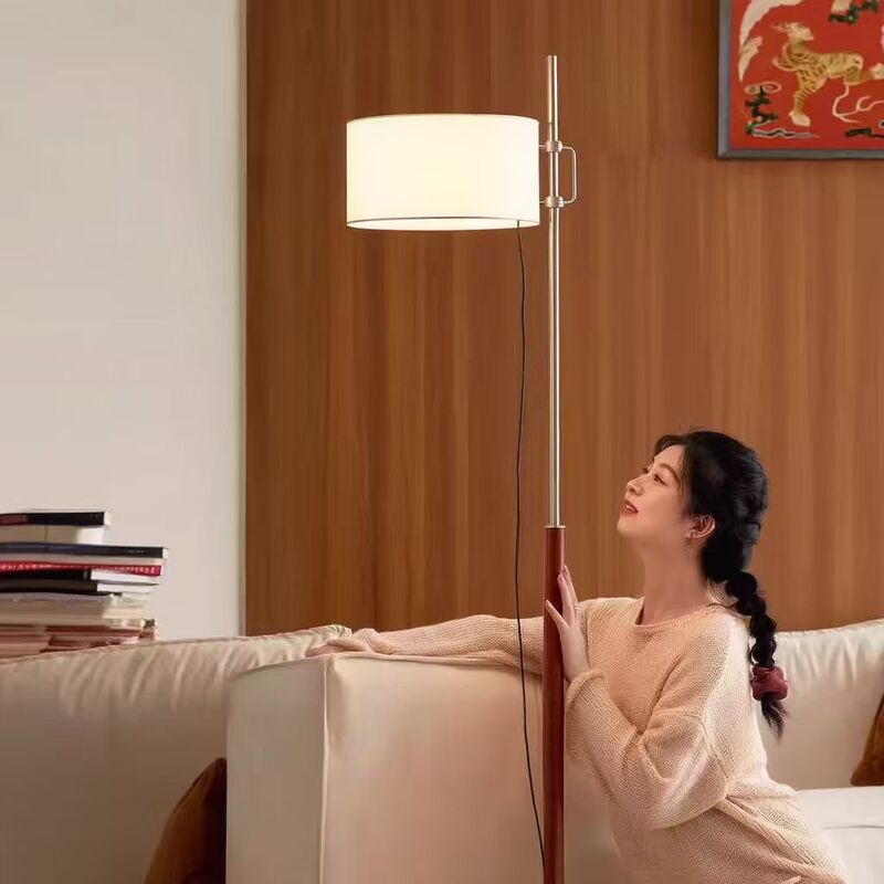 中古落地灯客厅书房阅读灯氛围可调节现代简约装饰诧寂风包豪斯灯|undefined