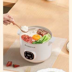 Chigo Jb1725 Electric Cooking Pot, Electric Stew Pot, Multi-Purpose Multi-Functional Electric Hot Pot, Household Electric Stew Pot, Student
