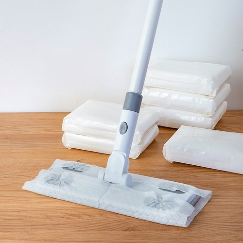 Electrostatic dust removal flat mop multifunctional one pole three window cleaning mop household rotating thickened mop with long handle