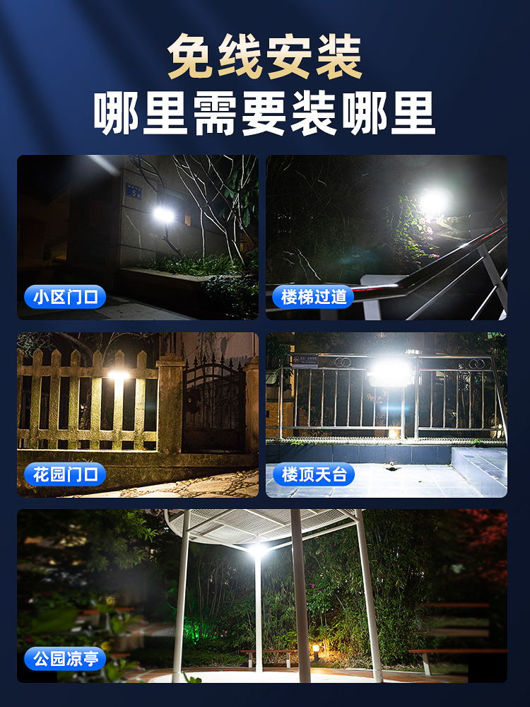 S83V wholesale solar garden outdoor light small new body induction night light outdoor wall light indoor