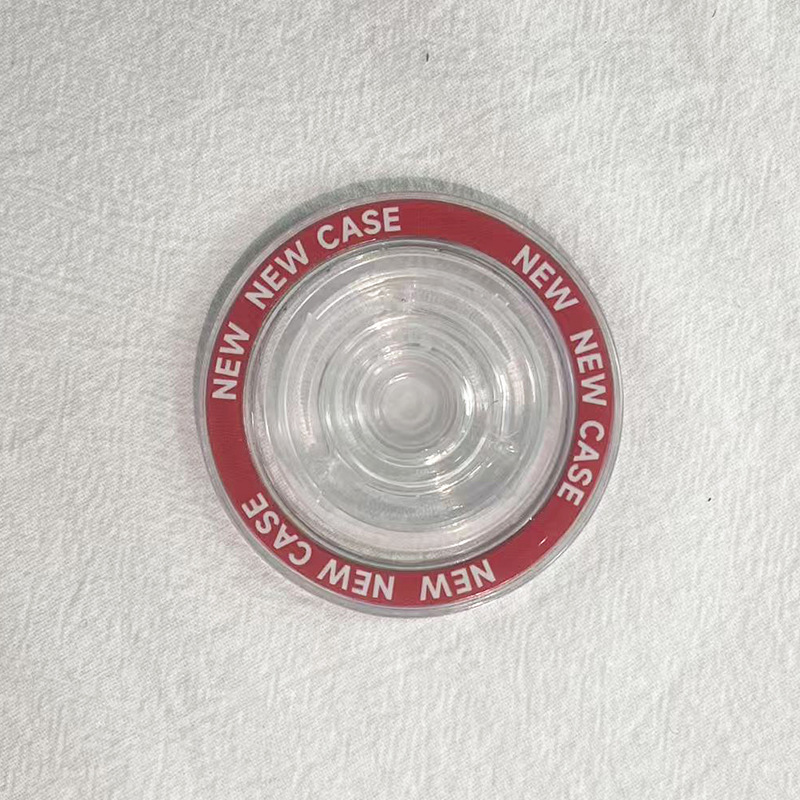 Chasis de succión magnética magsafe Airbag móvil base transparente accesorios de succión magnética goteo pintado redondo