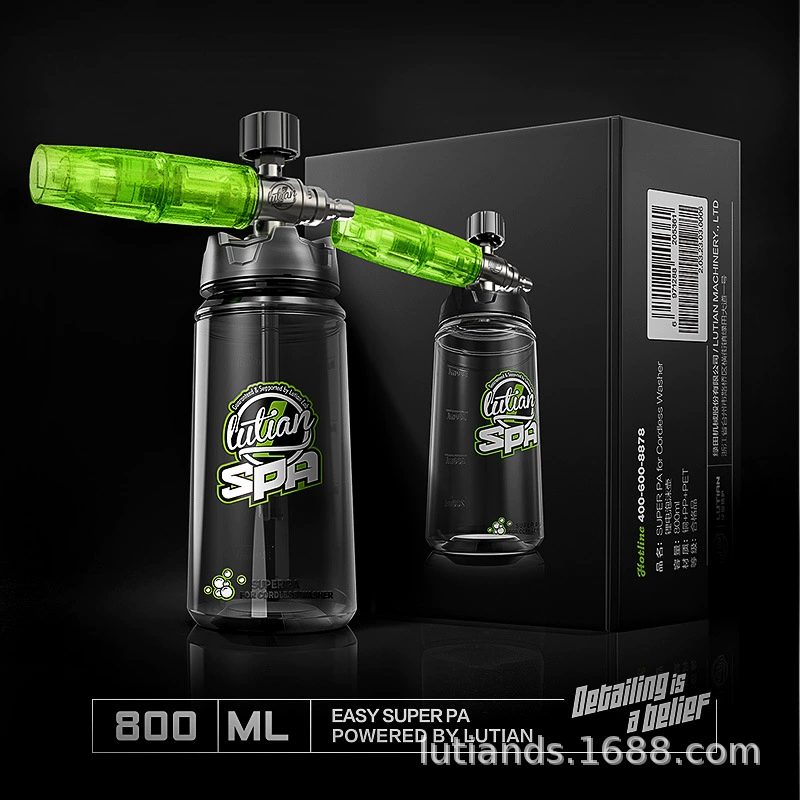 Лейка из пенопласта Greenfield PA из нержавеющей стали SPA, маленькая зеленая кастрюля, автомобильная стиральная машина высокого давления, специальный барботер