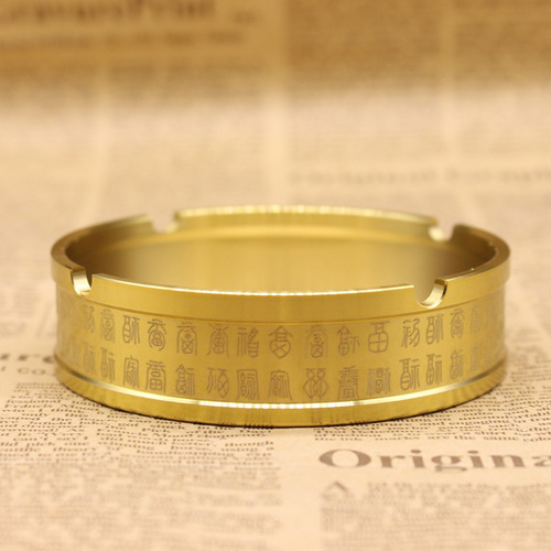 Brass pot decoration copper hundred fortune pot teacup car decoration piece treasure pot office decoration piece home decoration item real copper