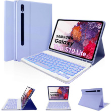 触控背光静音适用三星TabS10lite蓝牙键盘保护套S9FE磁吸平板软壳