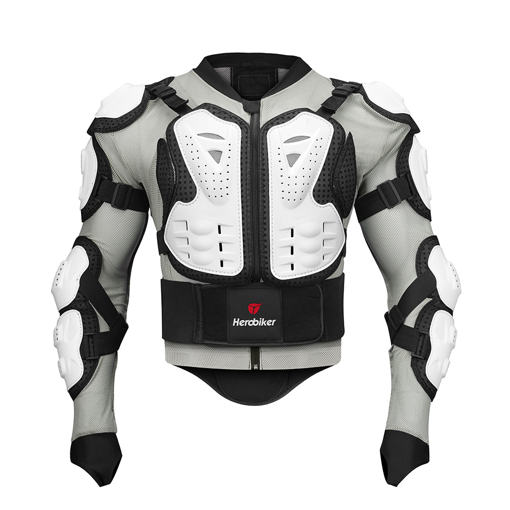 Chaqueta de Armadura para Motocicleta de Plástico PP Anticaídas para Ciclismo y Deportes Extremos