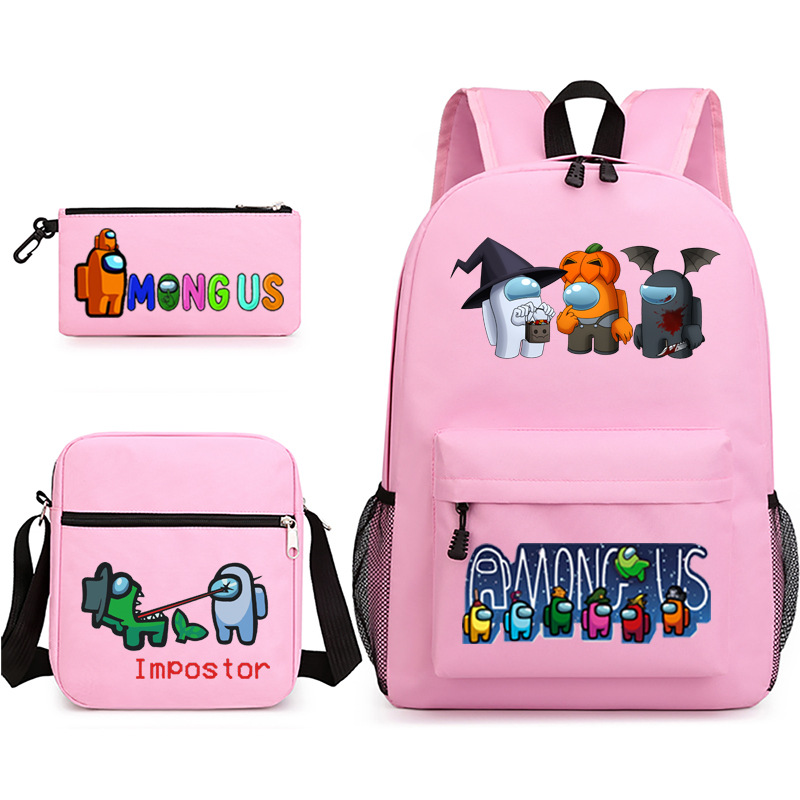 Entre nosotros tres piezas mochila Juego periférico anime a lo largo de nosotros