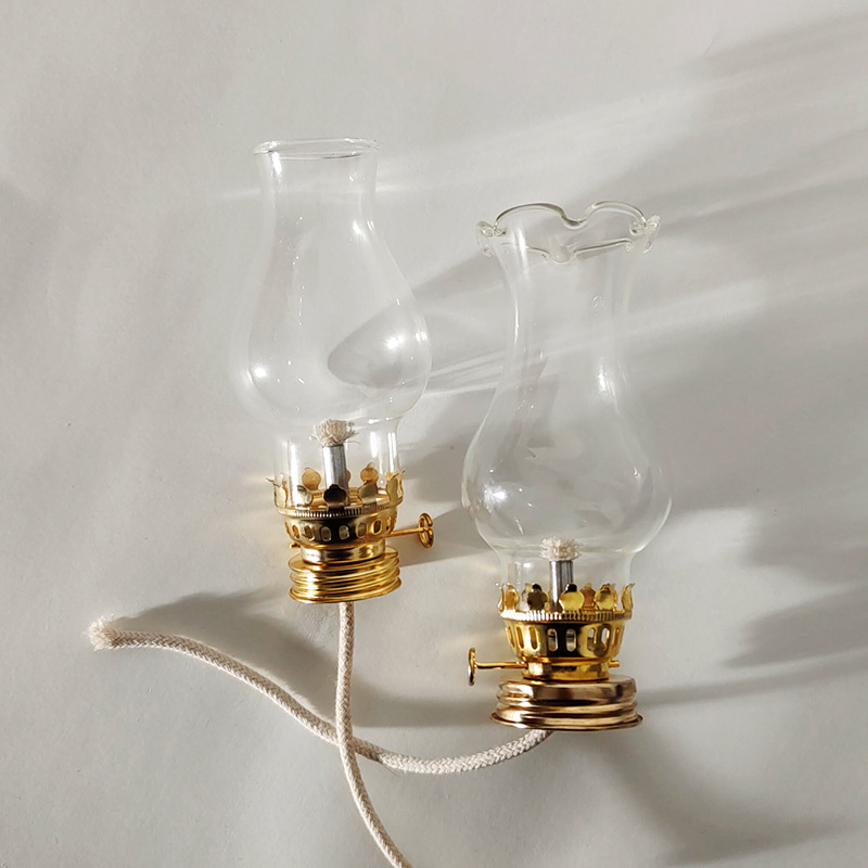 DIY Ghee 28-Hole Lampshade Accessories Kerosene 32-Hole Lamp Holder Wick Jingdezhen Ceramic Atmosphere Lamp Aromatherapy