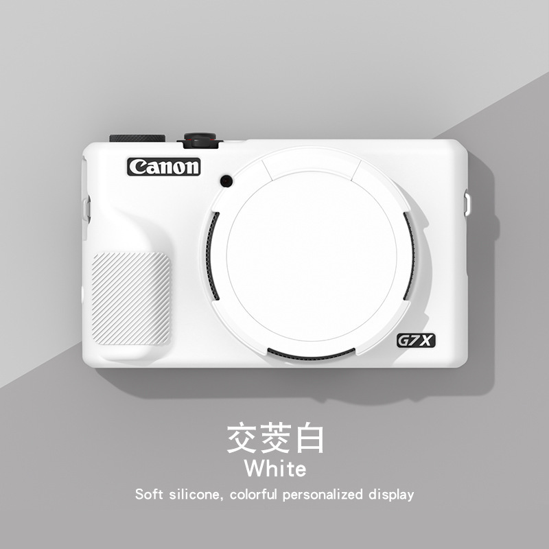 Canon g7x3 傷防止および落下防止保護カバーシリコンソフトシェル Mark III デジタルカメラシリコンソフトシェルに適しています。|undefined