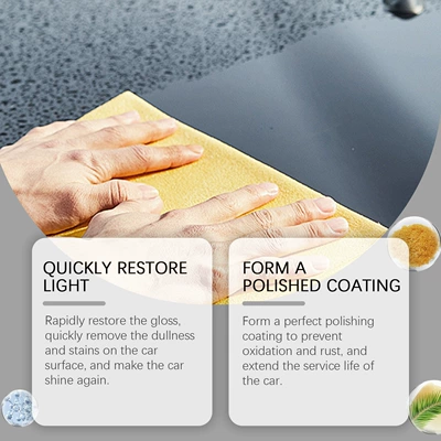 Cleaning/curing agent agent car cleaning coating