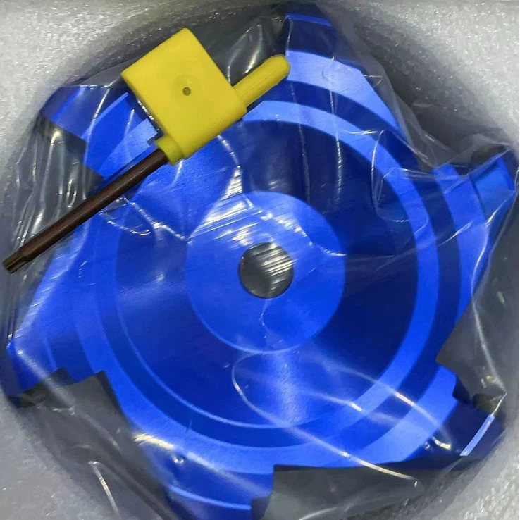 Оптовая фабрика KM12/400R алюминиевый летающий нож диск алюминиевый нож диск алюминиевый поверхность фрезерный диск