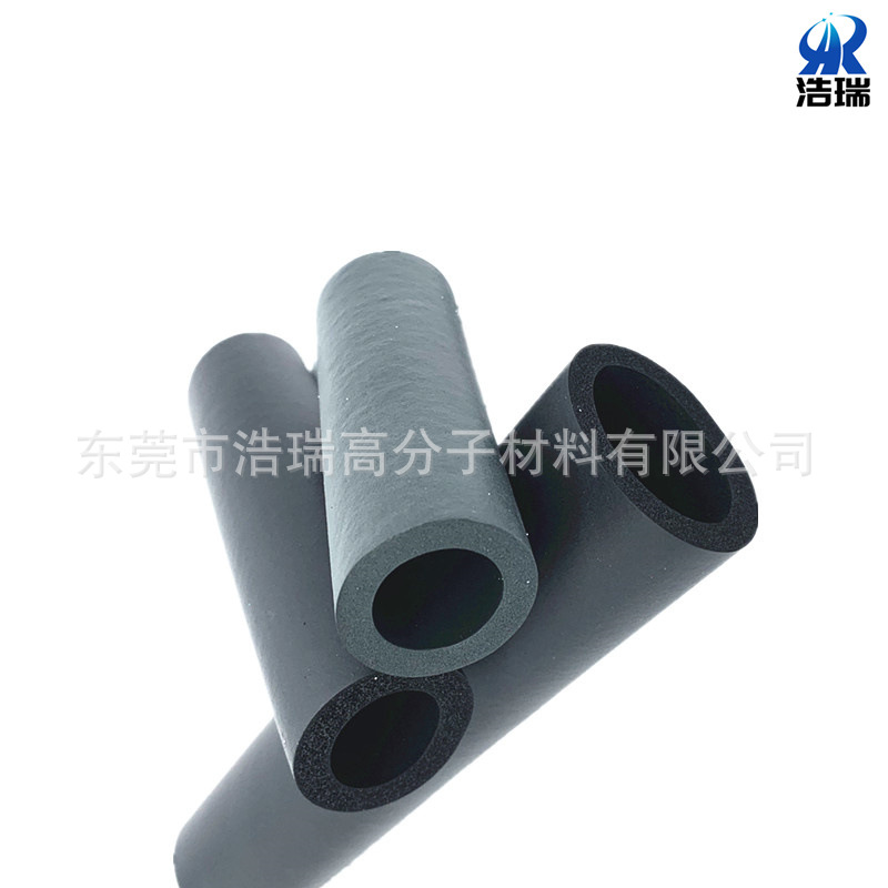 黑色EVA管 泡棉NBR橡塑海绵手把套成型 EVA磨面圆管
