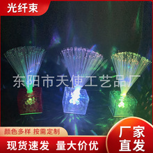 LED满天星星空灯小夜灯闪光灯七彩变色卧室浪漫氛围水晶光纤灯