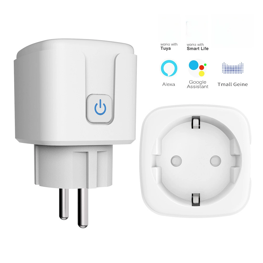 European regulations graffiti WiFi smart socket transfer socket timing voice remote Alexa cross -border mobile app