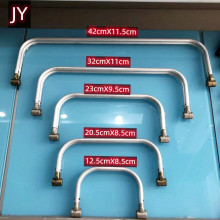 厂家箱包直供手袋袋口铝铰圆管合金云朵铰