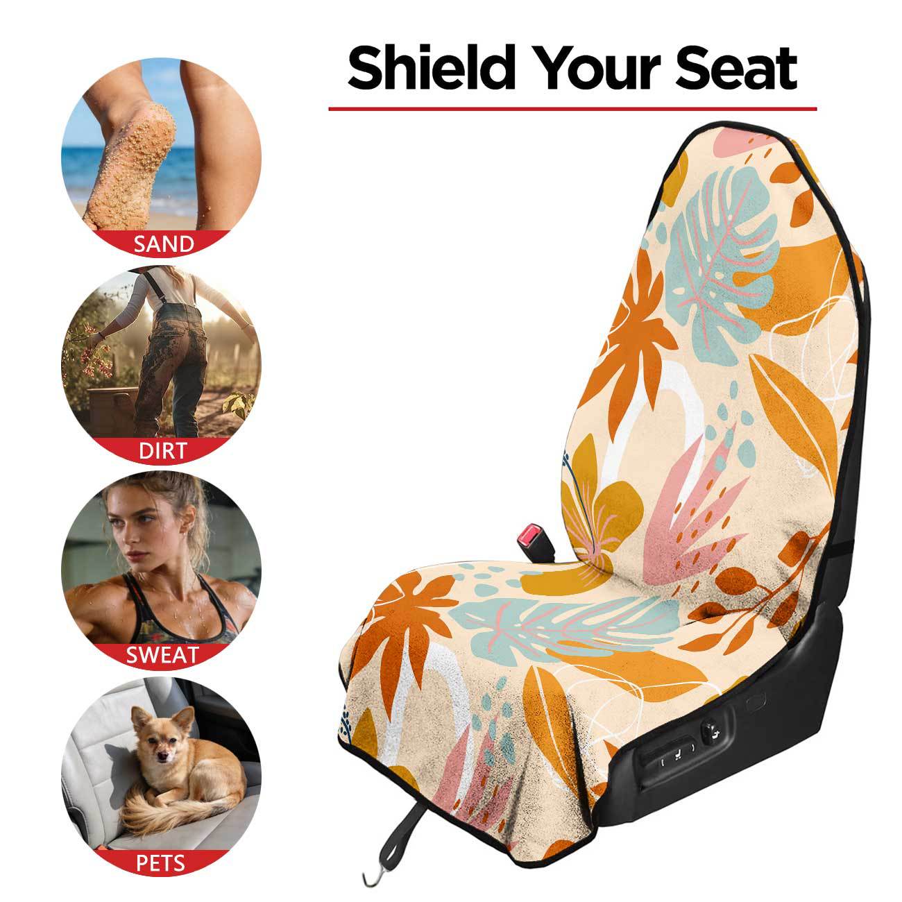 Car seat towel cover, front seat protector, suitable for gym and exercise, universal for all seasons, car use 123