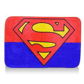 2023现货珊瑚绒印花地垫 加厚图案地垫 吸水海绵防滑地垫