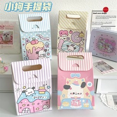 子供の日のプレゼント袋の小さいプレゼントのクッキーの雪のショートニングの乾燥したカラーの箱のクリスマスイブのキャンディーの箱の手提げの箱