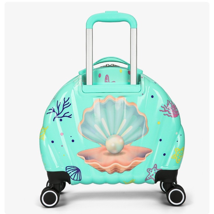 Nuevos niños de dibujos animados equipaje Shell madre bolsa trolley gran capacidad universal rueda maleta fábrica al por mayor