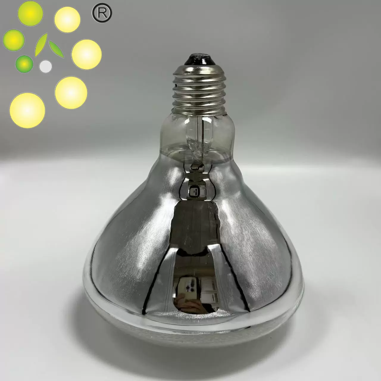 养殖场保温灯加厚麻面透明畜牧取暖灯泡110V 100W 八零后防水防爆