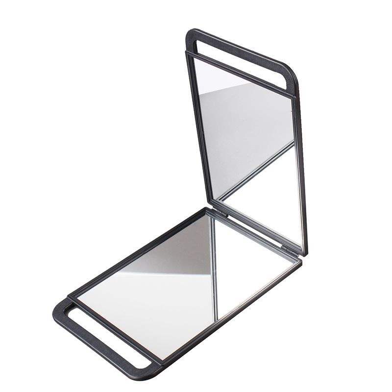 镜折叠拿镜子双面后背发廊后视镜美发盘发手理发店镜子化妆