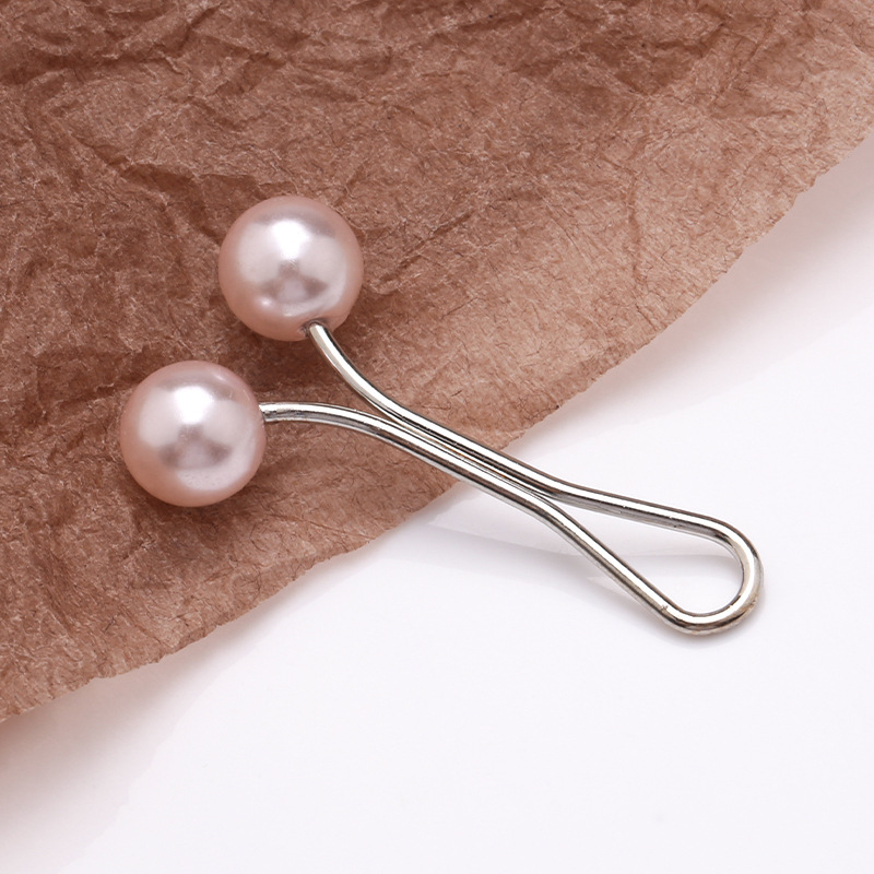 Bunter U-förmiger Schalclip Mit Perlen Für Damen Mode Brosche_voghion.com