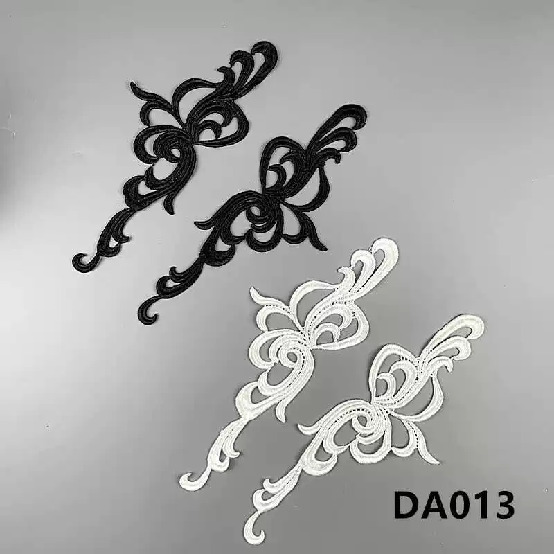 Кружевное свадебное платье с вышивкой, водорастворимым кружевом, воротником из полиэфирного шелка, цветочным декором, головным убором и изысканными швейными аксессуарами.