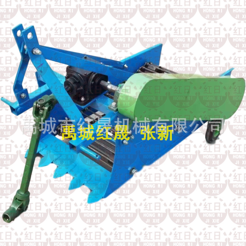 供应50马力车带的收红薯机子 4U-1单垄土豆收获机 花生收割机