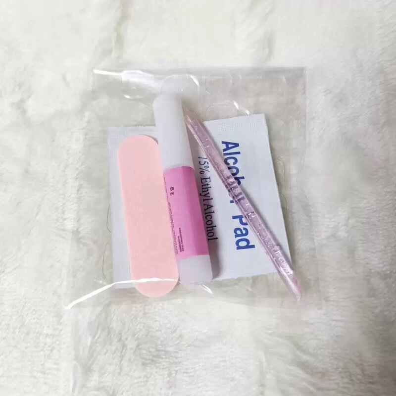 Wearable Nail Five-Piece Manicure Tool Set Purely Handmade Wearable Nail Manicure Tool Kit Jelly Glue Wholesale