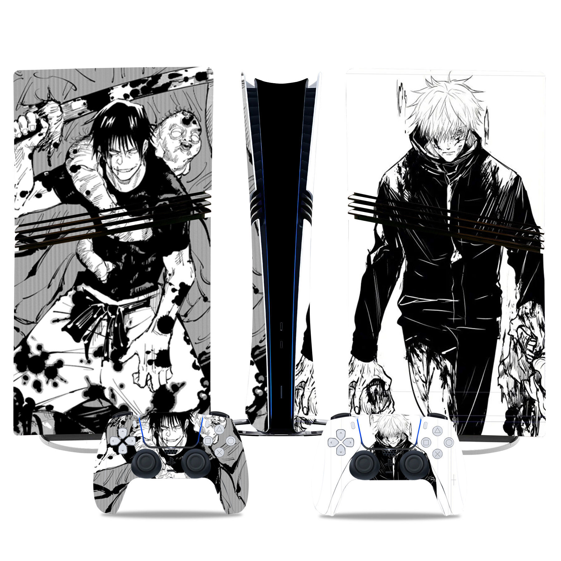 PS5 Pro pegatinas pegatinas de consola pegatinas de moda pegatinas de color God of War Call of Duty