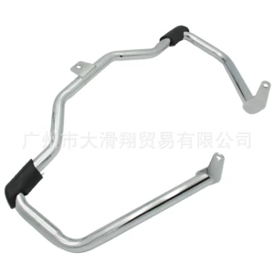 Harley Fat Heir Breaker Soft Tail 00-17 üçün Təhlükəsizlik Çərçivəsi Qoruyucu Çubuq, Rezin Qılıflı