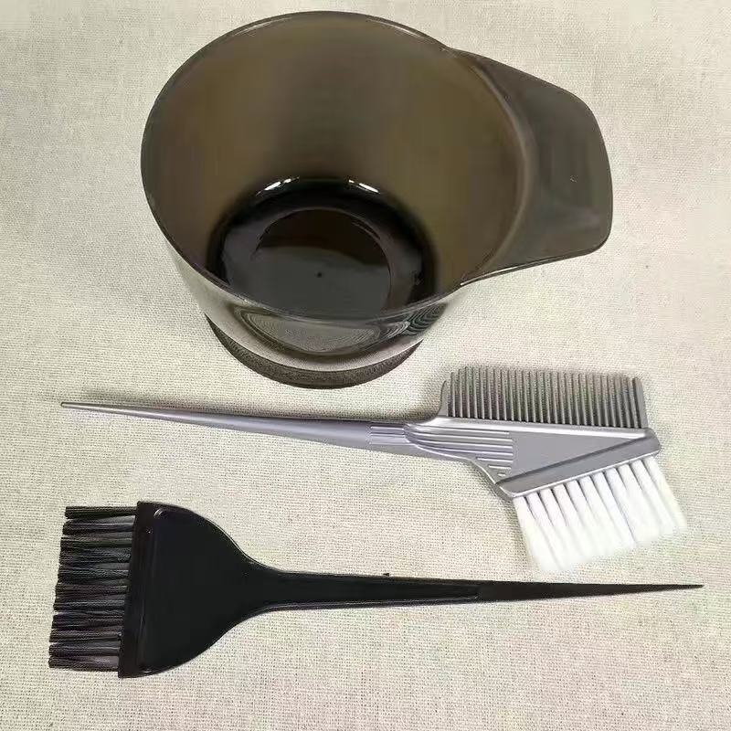Herramientas de teñido de cabello para el hogar, manchas, aceites, peines, cepillos de pelo suave, auriculares, suministros profesionales para el cabello