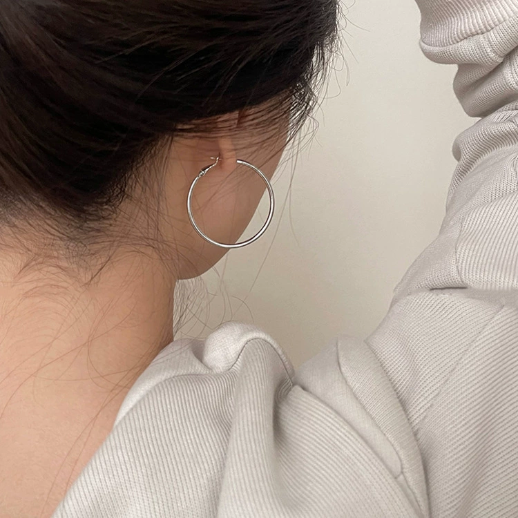 Серьги, серебряная игла, стиль легкой роскоши, стиль высокого качества, яркий запоминающийся стиль, серебро 925 образец
