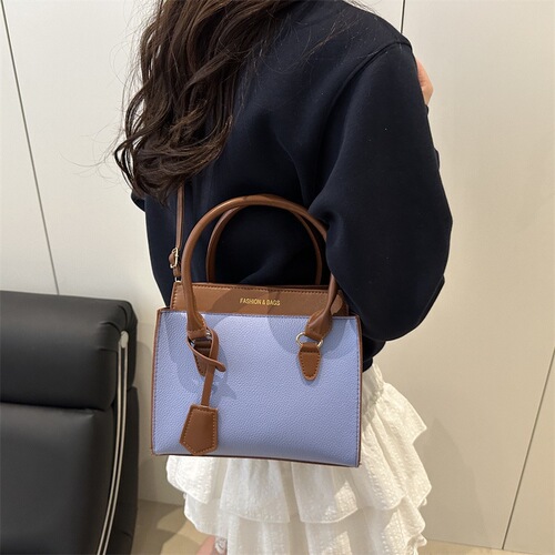 New 2025 Summer High-Quality Women's Handbag Korean Style Single Shoulder Trendy Top Handle Crossbody Fashion Colorful Top Handle Handbag