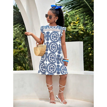 T 16118 Burn-out sleeveless dress �ջ�����ȹ�羳����ͨ��