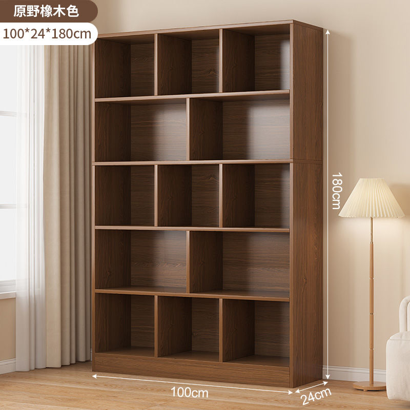 Estante de libros estante de piso estante de pared gabinete de celosía organizar gabinete de almacenamiento casero armario de almacenamiento sala de estar gabinete de exhibición