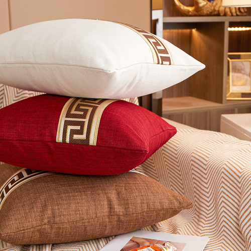 Home American pillow cushions office seats logo sofa decoration home supplies sofa cushions