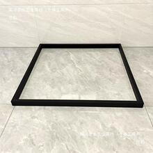 假山绿植正方形室内景观造景铁围栏装饰落地框架围挡条花槽架雏菊