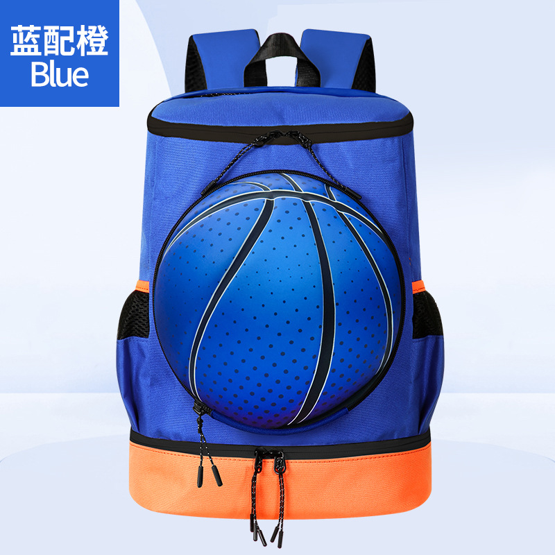 Mochila de fútbol para niños, bolsa de almacenamiento de baloncesto, bolsa de equipo de entrenamiento al aire libre de deportes multifunción de gran capacidad al por mayor