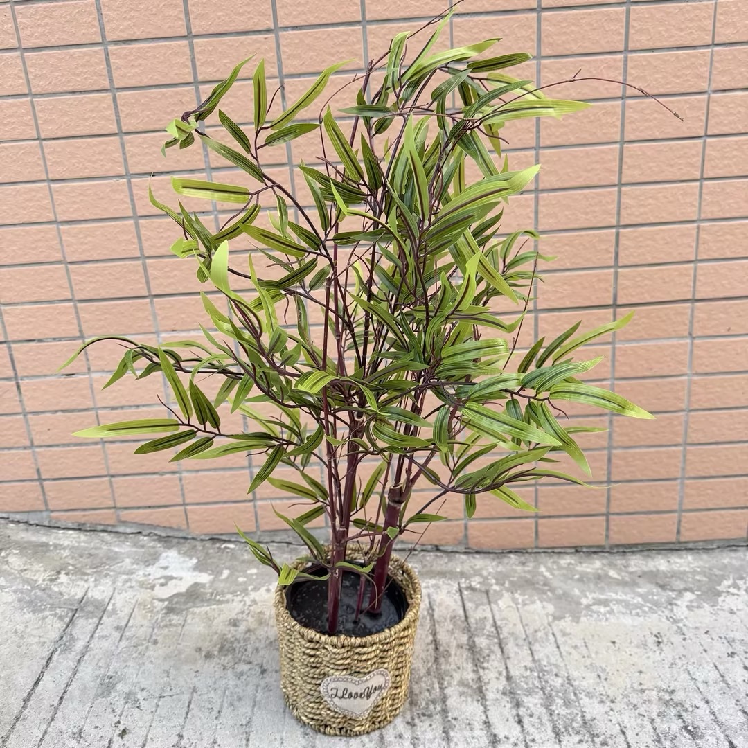 Gran planta de simulación nórdica, plátano viajero, girasol, árbol falso, planta en maceta, decoración de la sala de estar, planta verde de simulación