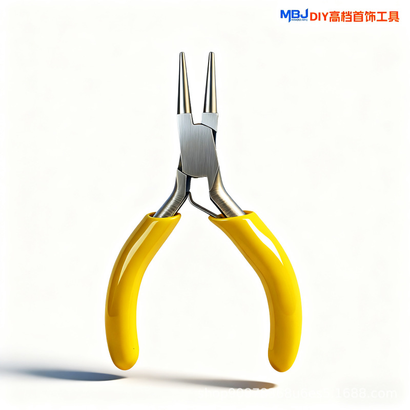 3寸多彩迷你DIY手工钳套装尖嘴钳珠宝钳 手工饰品必备工具|undefined