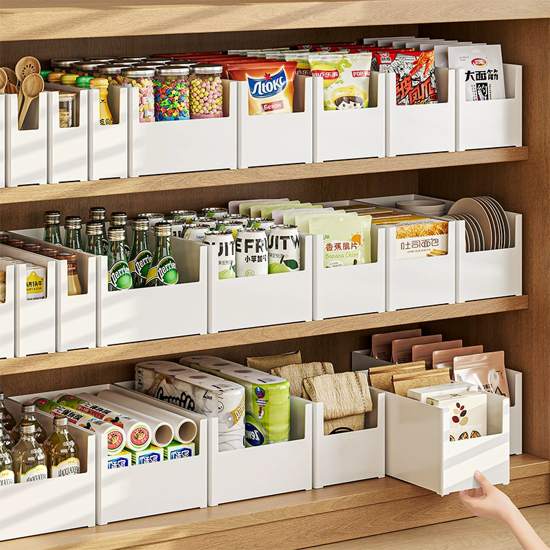 Коробка для хранения шкафов Прямоугольная прямоугольная коробка для закусок, шкаф для кухни, столешница, коробка для хранения в японском стиле