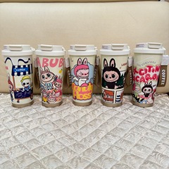 スズラン魔法瓶カップ 316 ステンレス鋼コーヒーカップ魔法瓶カップ女の子のための高価値インストローラーカップ新しいスタイル