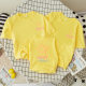 Parent-child wear full home decoration summer T-shirt a family of three four mother-daughter mother-child wear short sleeve 2023 new fashion T-shirt