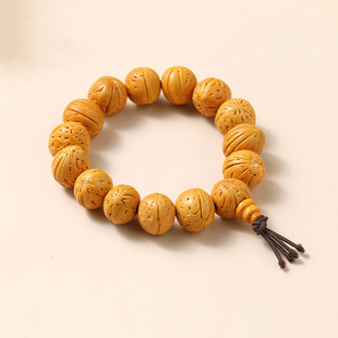 Peach Core Bracelets for Men and Women, Antique Bracelets, Antique Bracelets, Beaded Brain Pattern Peach Core Bracelets, Street Stalls, Scenic Spots, Wholesale Supply