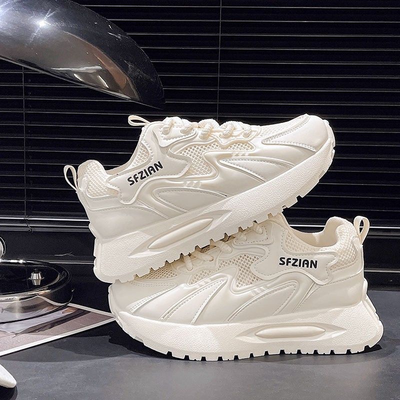 Zapatos Gump de verano de 2024 delgados zapatos casuales ultra suaves coreanos de moda para mujeres zapatos deportivos para mujeres