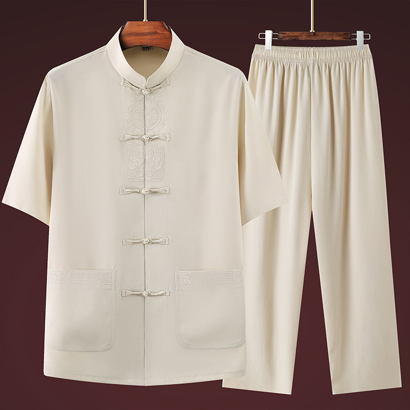 Summer retro set for elderly