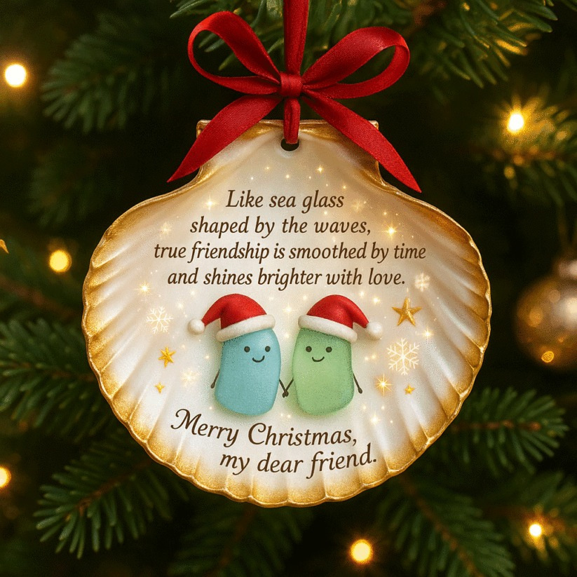 Nuevos productos transfronterizos de fondo blanco plano amistad de Navidad acrílico decoración de automóviles colgante amor Santa colgante