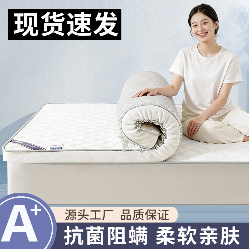 Newly Upgraded Latex Mattress for Dormitory Rental, Home Use, Floor Sleeping Mat, Student Thickened Tatami Mattress, Soft Cushion Wholesale