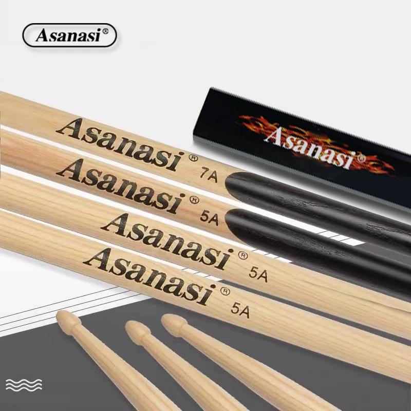 Палки для барабанов Drum Sticks Drum Set 5A5B7A2B Палки для барабанов кленовые палки для барабанов оптовая Jazz палочки для барабанов молоток для барабанов